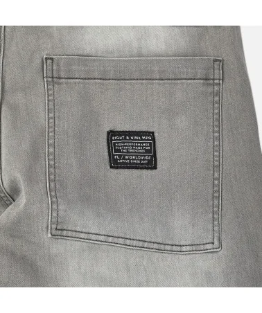 8 & 9 Clothing - Strapped Up Utility Jeans - Grey / Volt | blockshops