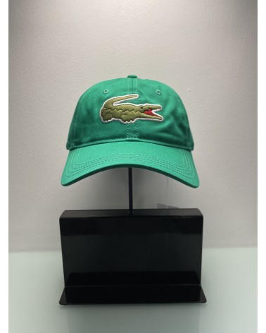 Lacoste Live - Oversized Logo Curved Cap - Green