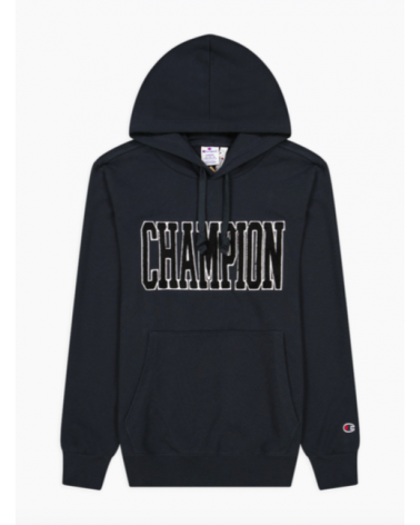 Champion - Embroidered Bookstore Logo Hoodie - Black