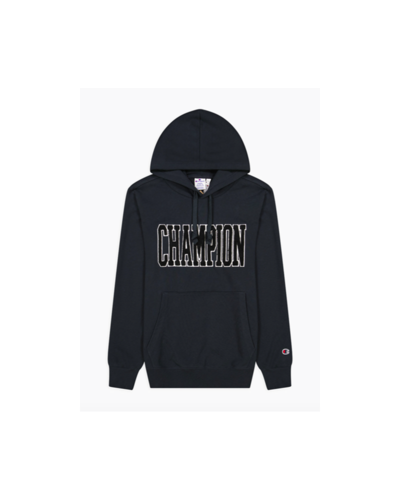 Champion - Embroidered Bookstore Logo Hoodie - Black