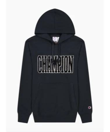 Champion - Embroidered Bookstore Logo Hoodie - Black