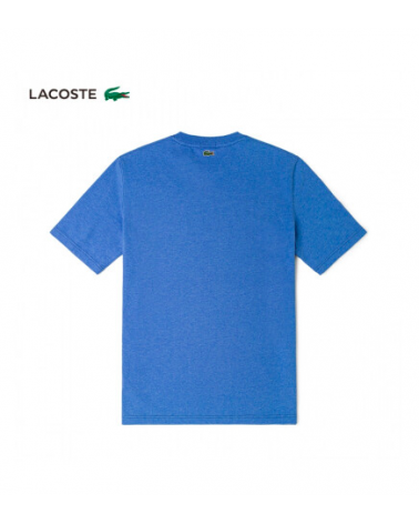 Lacoste L!ve - Unisex Summer Pack Loose Fit Tee - Blue