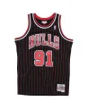Mitchell & Ness - Swingman Jersey Swingman Jersey Chicago Bulls Alternate 1995-96 Dennis Rodman - Black / Red