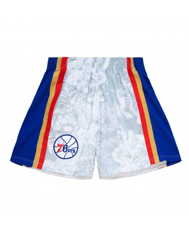 Mitchell & Ness - Asian Heritage Swingman Philadelphia 76ers 1996-97 Shorts - White