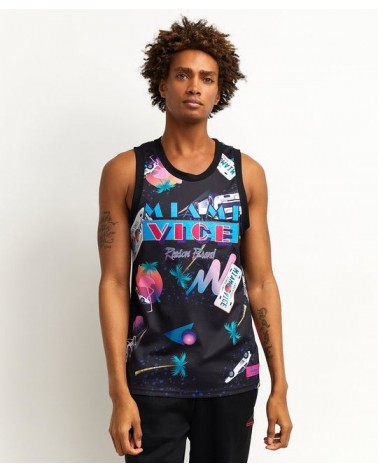 Reason - Miami Vice Tank - Black