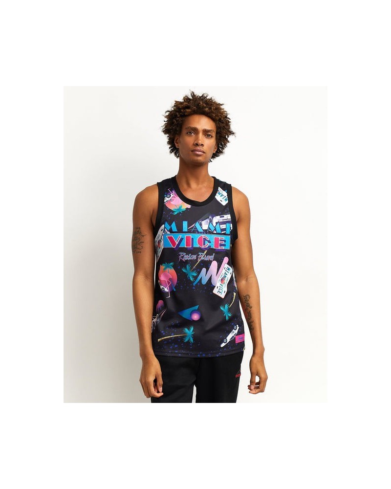 Reason - Miami Vice Tank - Black