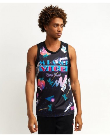 Reason - Miami Vice Tank - Black