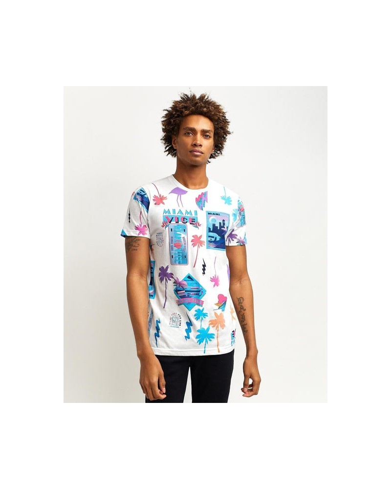 Reason - Miami Vice Tee - White