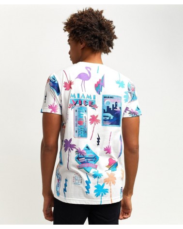 Reason - Miami Vice Tee - White