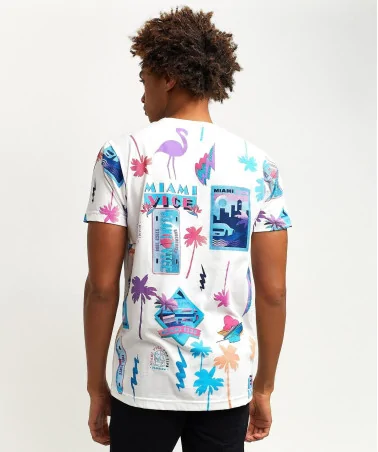 Reason - Miami Vice Tee - White