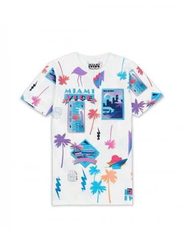 Reason - Miami Vice Tee - White