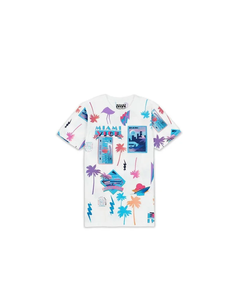 Reason - Miami Vice Tee - White