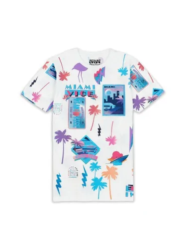 Reason - Miami Vice Tee - White