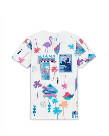 Reason - Miami Vice Tee - White