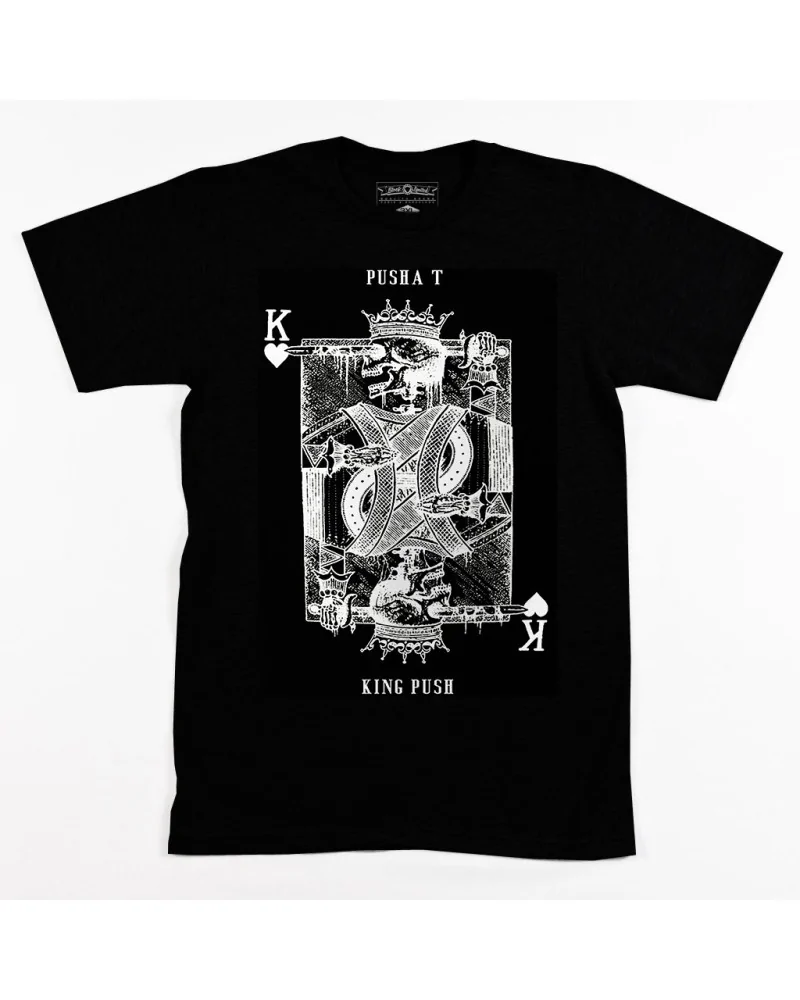 Block Custom - Pusha T King Push Tee - Black | blockshops