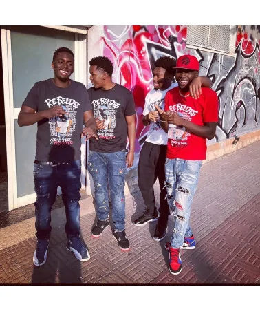 Block Limited X Real Teec - Rebeldes Colabo Tee - White