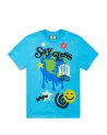 Maison Noir - Say Less Tee - Blue
