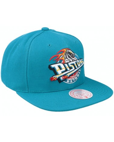 teal pistons hat