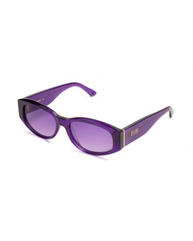 9Five Eyewear - Capital Showtime Purple & Gold - Purple Gradient Sunglasses
