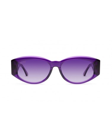 9Five Eyewear - Capital Showtime Purple & Gold - Purple Gradient Sunglasses
