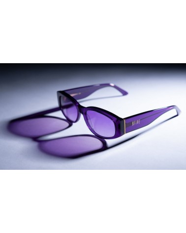 9Five Eyewear - Capital Showtime Purple & Gold - Purple Gradient Sunglasses