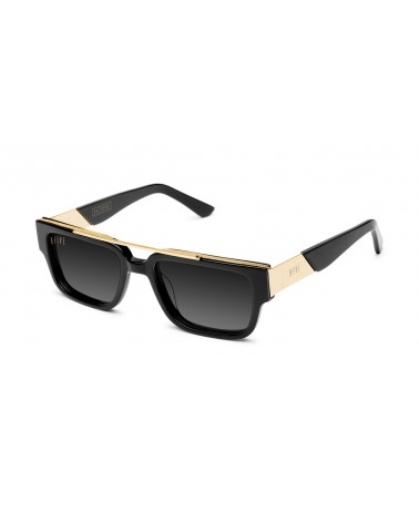 9Five Eyewear - 24 Black & 24K Gold - Gradient Sunglasses