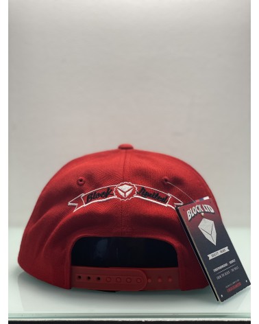 Block Limited - Lettering Block Snapback - Red