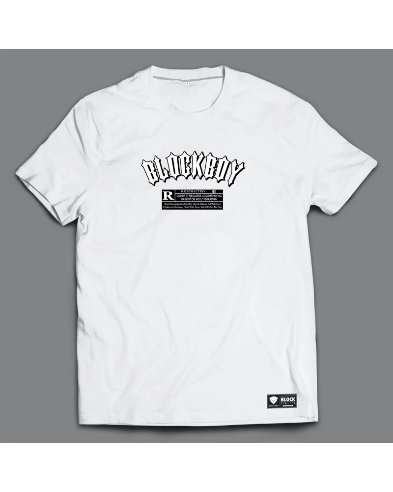 Block Limited - BlockBoy Tee - White | blockshops