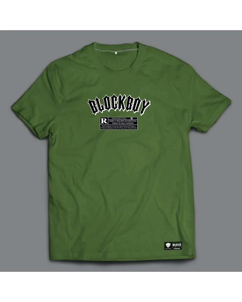 Block Limited - BlockBoy Tee - Military Green