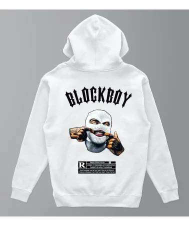 Block Limited - BlockBoy Hoodie - White