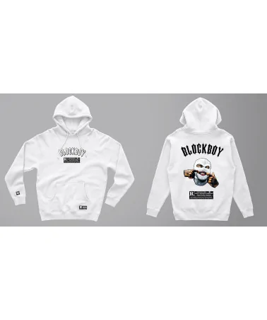 Block Limited - BlockBoy Hoodie - White