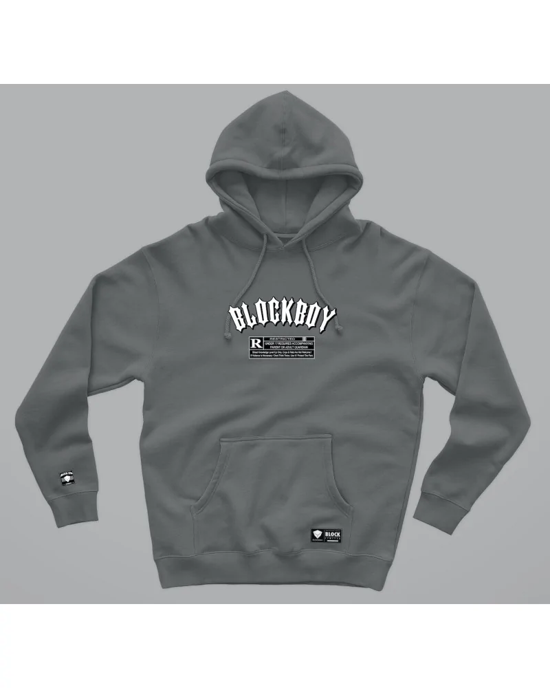 Block Limited - BlockBoy Hoodie - Graphite Grey | blockshops