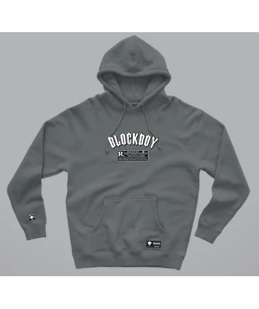 Block Limited - BlockBoy Hoodie - Graphite Grey | blockshops