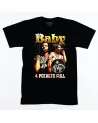 Block Custom - Lil Baby 4 Pockets Full Tee - Black | blockshops