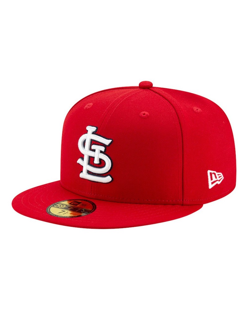 New Era 59FIFTY St. Louis Cardinals Game Authentic Collection on Field Fitted Hat Red