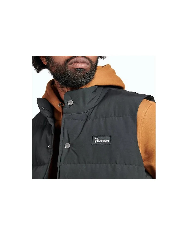 Penfield - Outback Vest - Black | blockshops