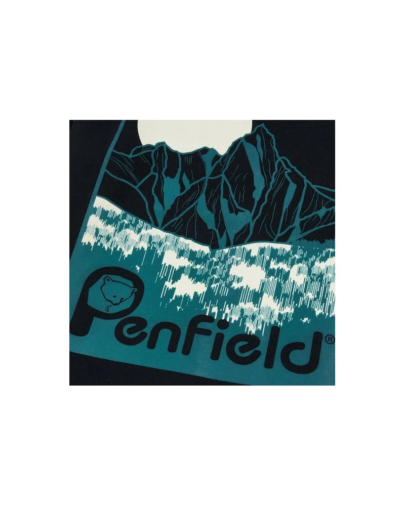 Penfield - Mountain Back Hoody - Black | blockshops