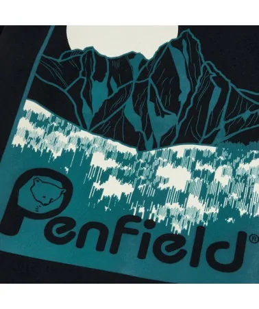 Penfield - Mountain Back Hoody - Black | blockshops