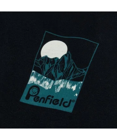 Penfield - Mountain Back Hoody - Black | blockshops