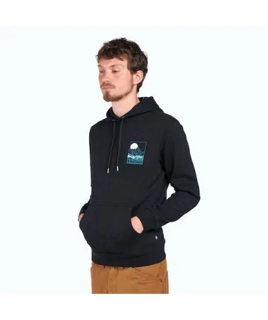 Penfield - Mountain Back Hoody - Black | blockshops