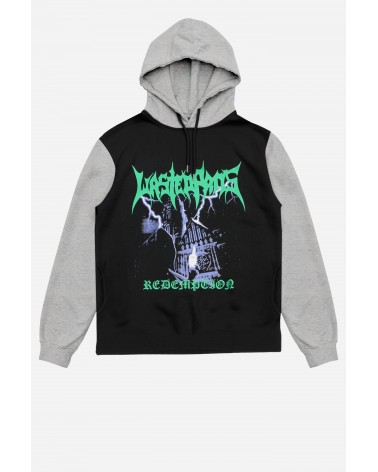 Wasted - Hoodie Redemption - Black / Grey