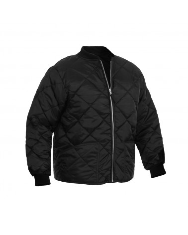 Rothco - Diamond Nylon Quilted Flight Jacket - Black