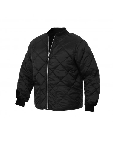 Rothco - Diamond Nylon Quilted Flight Jacket - Black