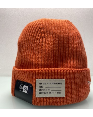 New Era - Wool Mix Short Cuff Beanie - Orange