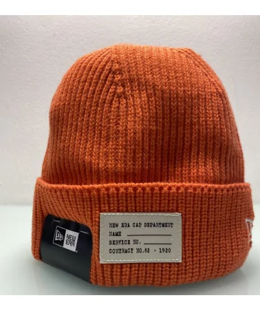 New Era - Wool Mix Short Cuff Beanie - Orange