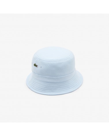 Lacoste Live - Unisex Organic Cotton Bob Hat - Light Blue