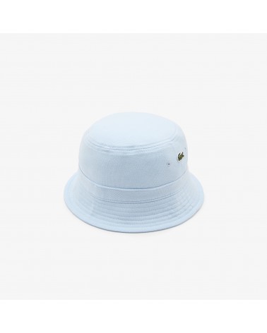 Lacoste Live - Unisex Organic Cotton Bob Hat - Light Blue