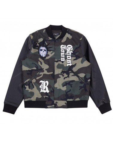 Roku Studio - Lucky Ghost Town Varsity Jacket - Camo