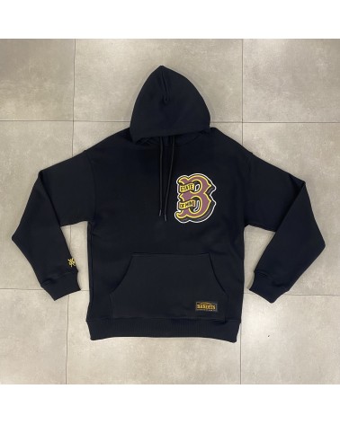 5tate Of Mind - " B " Logo Bandits Hoodie - Black