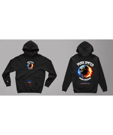 Block Limited - Burnin Worldwide Hoodie - Black | blockshops